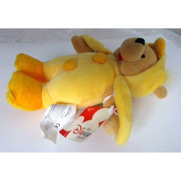 Disney Plush Winnie The Pooh "Dressed up Chicken Pooh" Stuffed Animal 8” NWTags - Picture 3 of 9